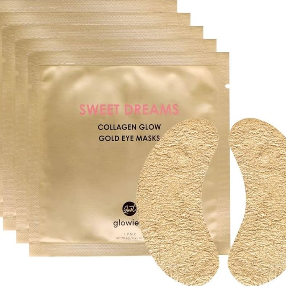 new Glowiest Sweet Dreams Collagen Glow Gold Eye Masks 5 Pairs Ipsy Sephora